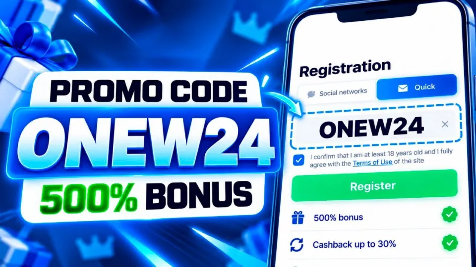 1WIN Promo Code "ONEW24" - Super Bonus (2026)